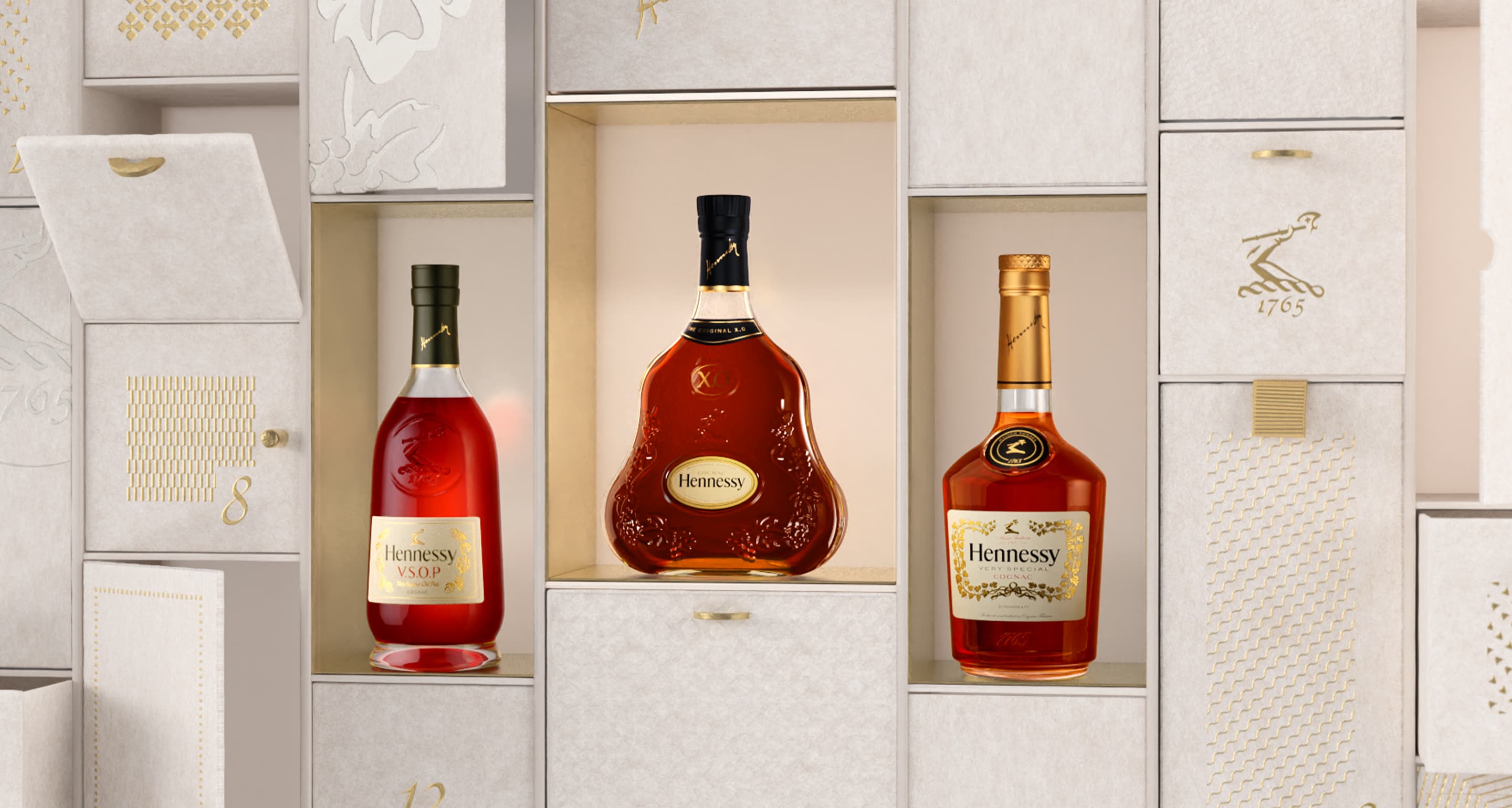 Hennessy VSOP・XO グランドシャンパーニュ 3本セット　未開封 Hennessy Cognac Gift