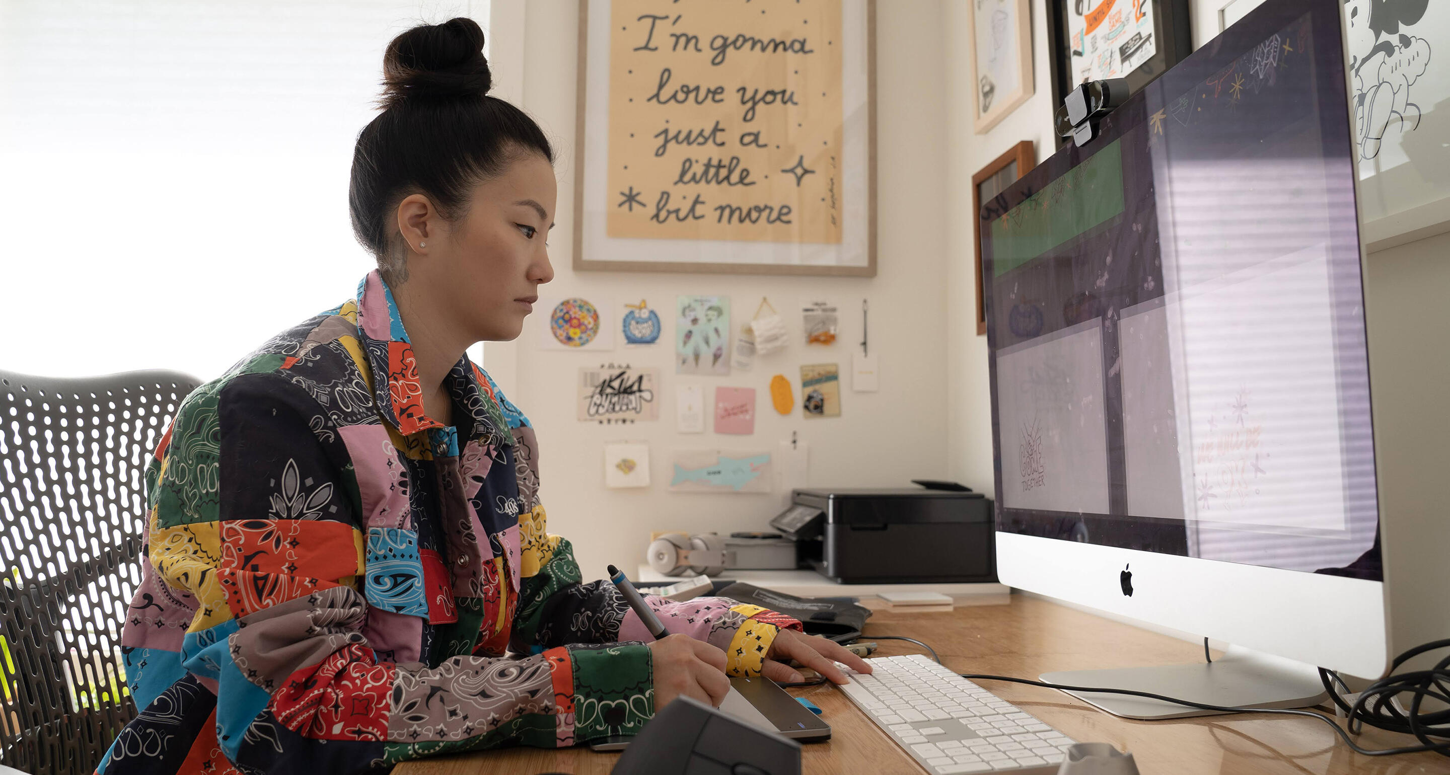 Sofia Cheng at her office